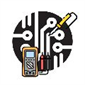 لوگوی تعمیرگاه تخصصی میلاد الکترونیک - تعمیر لوازم صوتی و تصویری