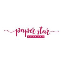 لوگوی بازرگانی ستاره کاغذی - ساک دستی