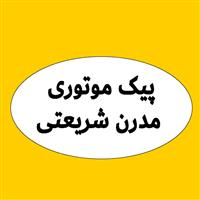 لوگوی پیک موتوری مدرن شریعتی