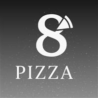 لوگوی پیتزا هشت - فست فود