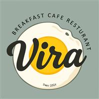 لوگوی صبحانه خوری ویرا - قهوه خانه و دیزی سرا