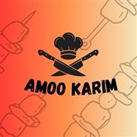 لوگوی جگرکی عمو کریم - کبابی و جگرکی