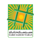 لوگوی سبزسازه تابان - درب و پنجره پی وی سی