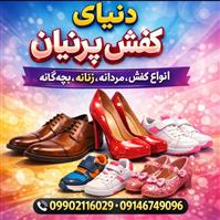 لوگوی فروشگاه دنیای کفش پرنیان - فروش کفش