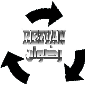 لوگوی رضوان - بازیافت ضایعات
