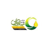 لوگوی شرکت نفت میلاد پارس - تولید روغن صنعتی