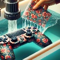 لوگوی ایمانی - رنگ کاری کوره ای