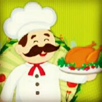 لوگوی رستوران برگ سبز