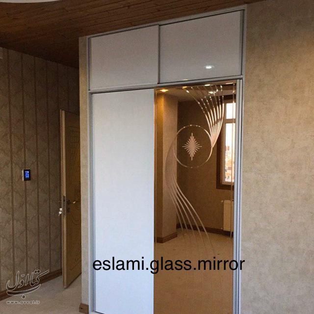 شیشه آینه و قاب اسلامی - قاب سازی شماره 23