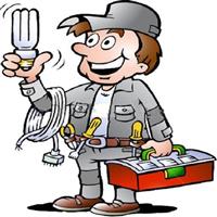 لوگوی خدمات برقی حامد - سیم کشی برق صنعتی یا ساختمانی