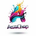 لوگوی آساچاپ - طراحی و چاپ