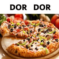 لوگوی ساندویچ دور دور - فست فود