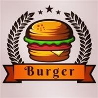 لوگوی کافه رستوران برگر بار - رستوران