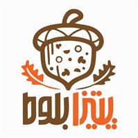 لوگوی پیتزا بلوط - فست فود