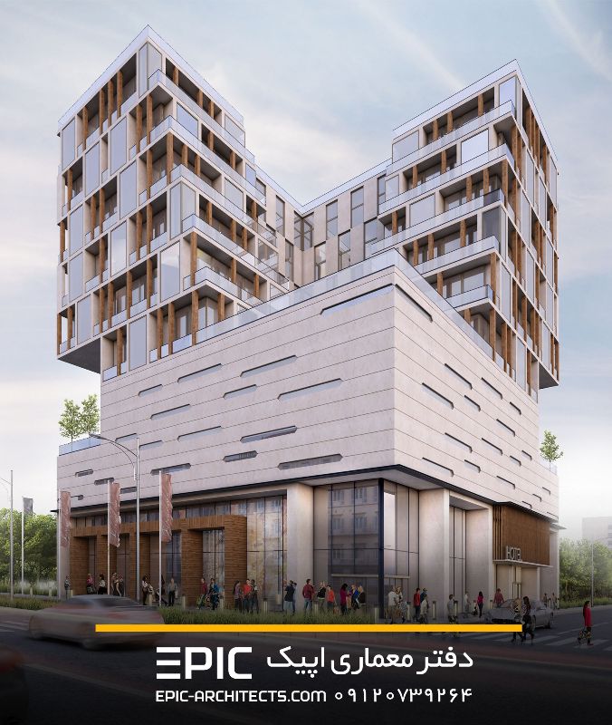 دفتر معماری اپیک تبریز - شرکت ساختمانی شماره 8