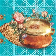 لوگوی حلیم و عدسی کرمی - حلیم پزی و آش