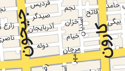 دانلود نقشه منطقه 10 شهرداری تهران