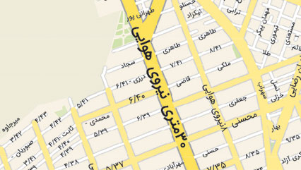 دانلود نقشه منطقه 13 شهرداری تهران