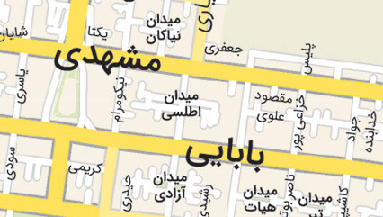 دانلود نقشه منطقه 16 شهرداری تهران