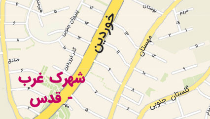 دانلود نقشه منطقه 2 شهرداری تهران