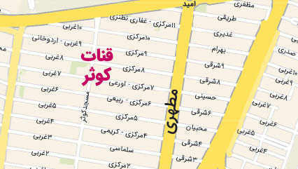 دانلود نقشه منطقه 4 شهرداری تهران